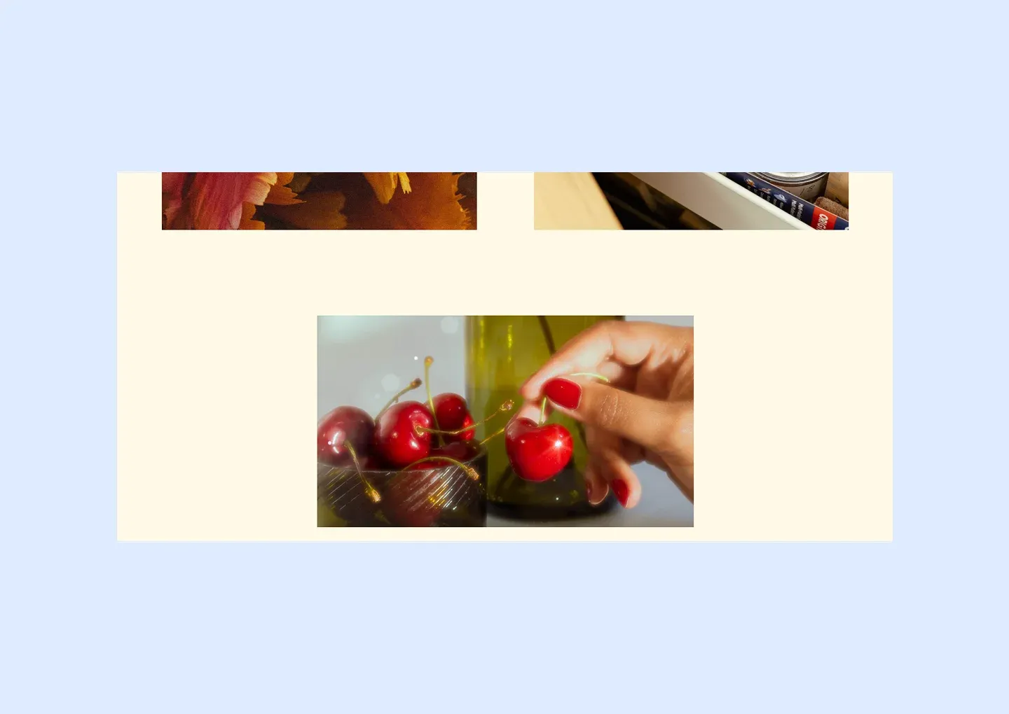 Aperçu d'une galerie d'événements sur le site