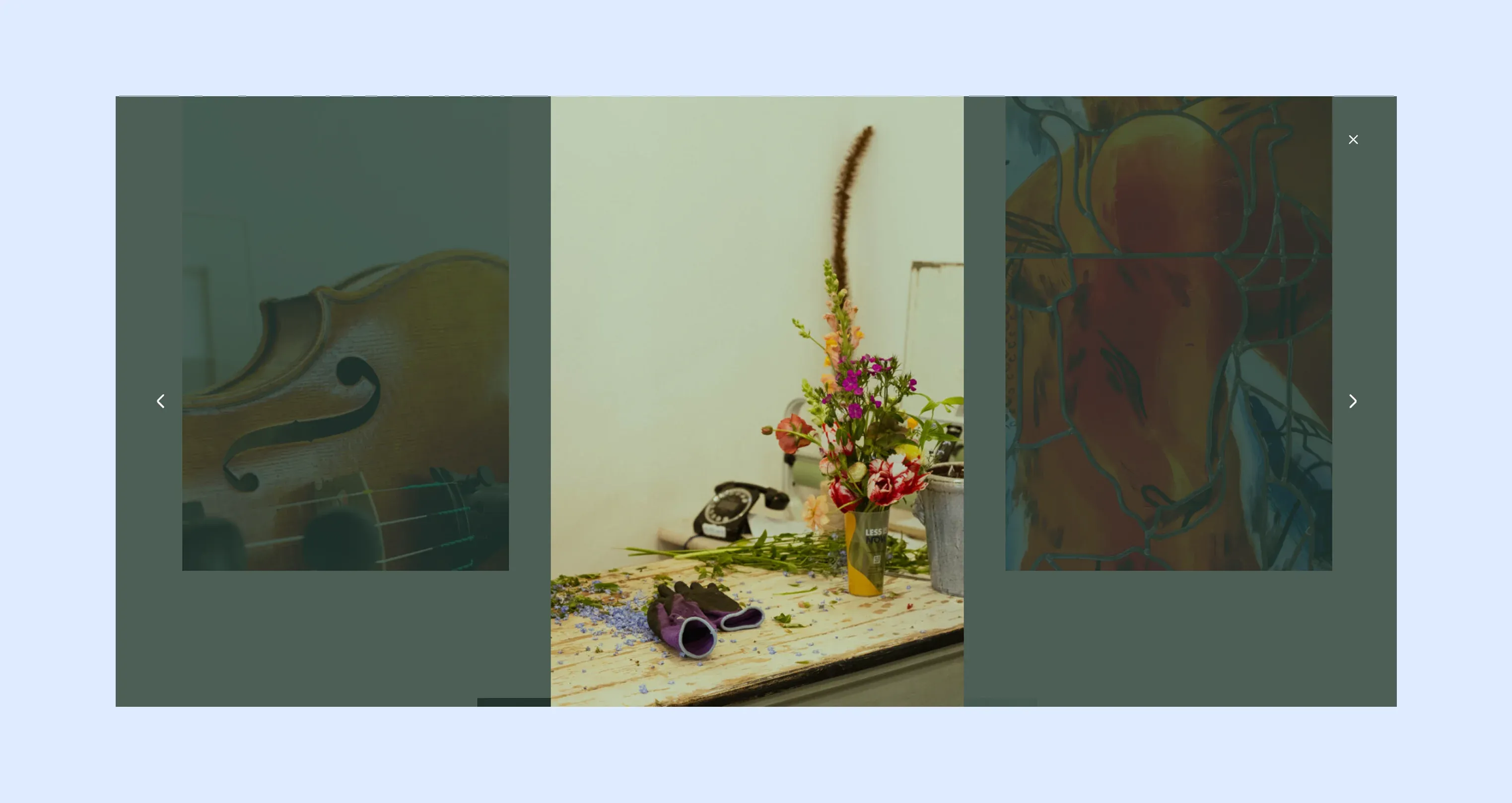 Structure globale du site vitrine Sarah Prémont