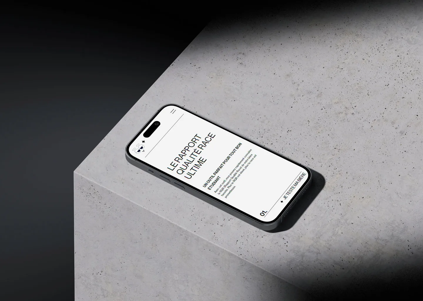 Vue d'ensemble du catalogue de bières RQR