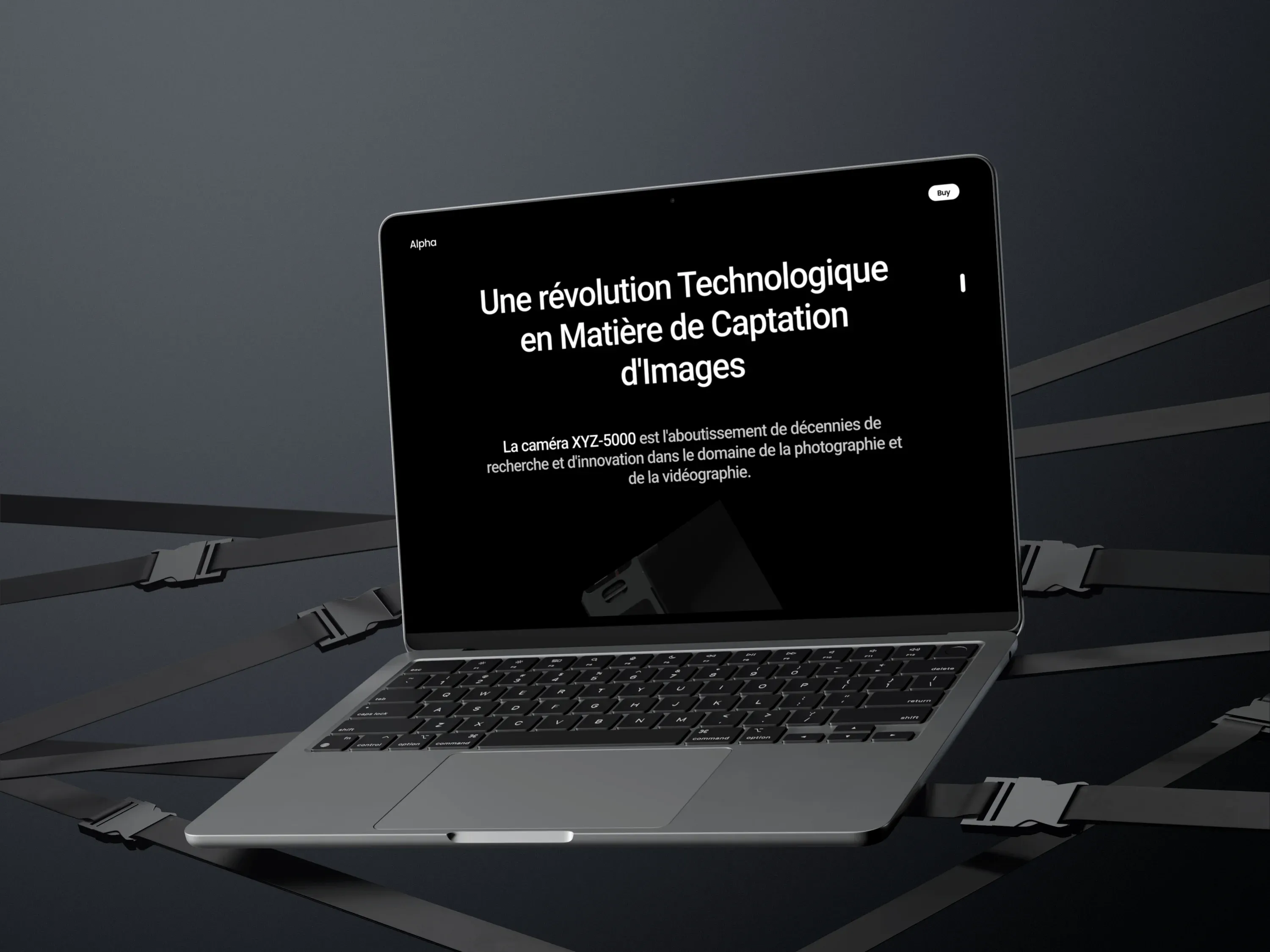 Flux de navigation complet de l'interface utilisateur XYZ-5000